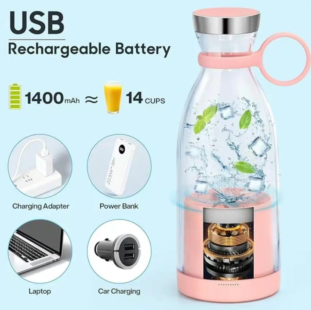 Portable Electric Juicer Blender